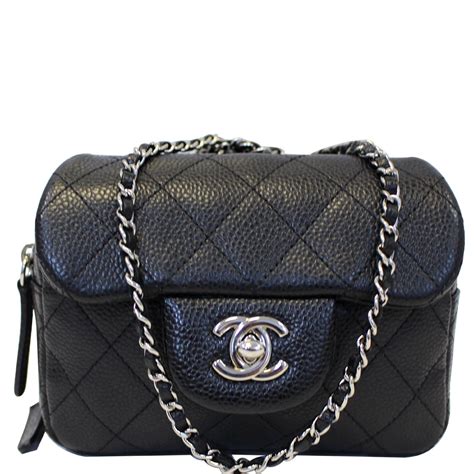 chanel mini classic flap bag crossbody carry